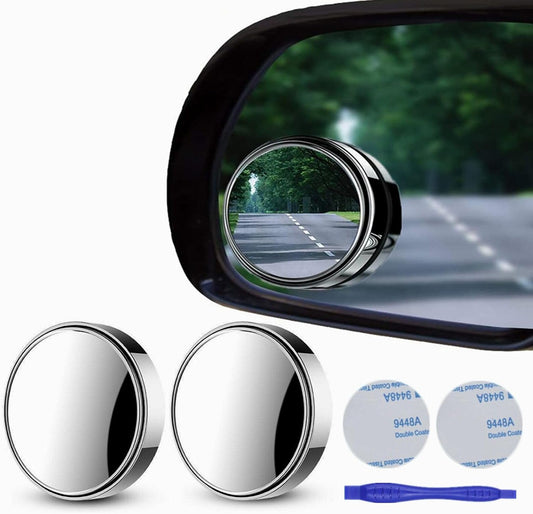 360° Adjustable Blind Spot HD Mirror for Car (Pack of 2)