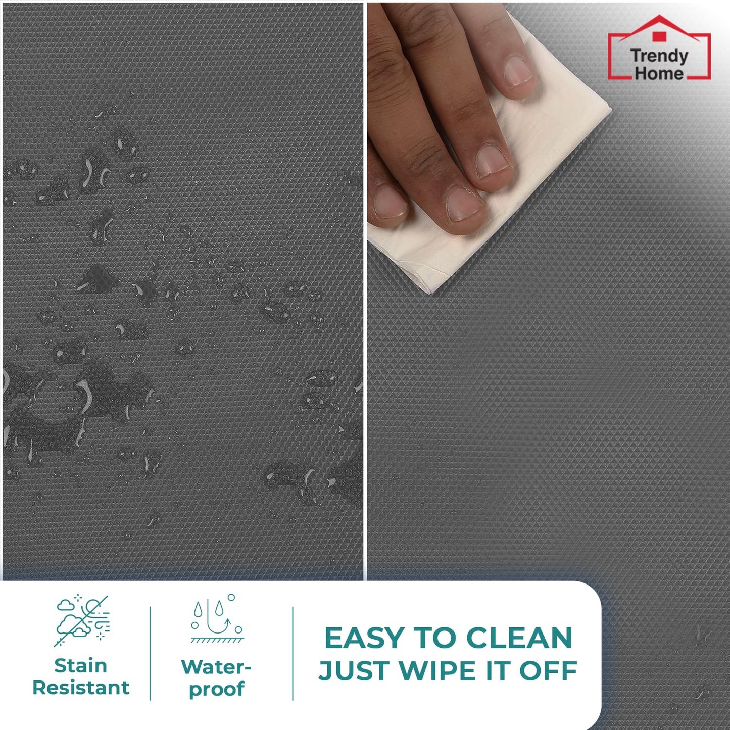 Waterproof Multi Purpose Anti-Slip Mat for Kitchen (45 cm× 125 cm)