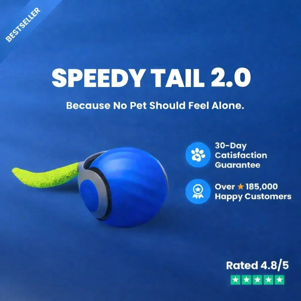 Rolling Fun Ball – Smart Interactive Pet Toy for Dogs & Cats