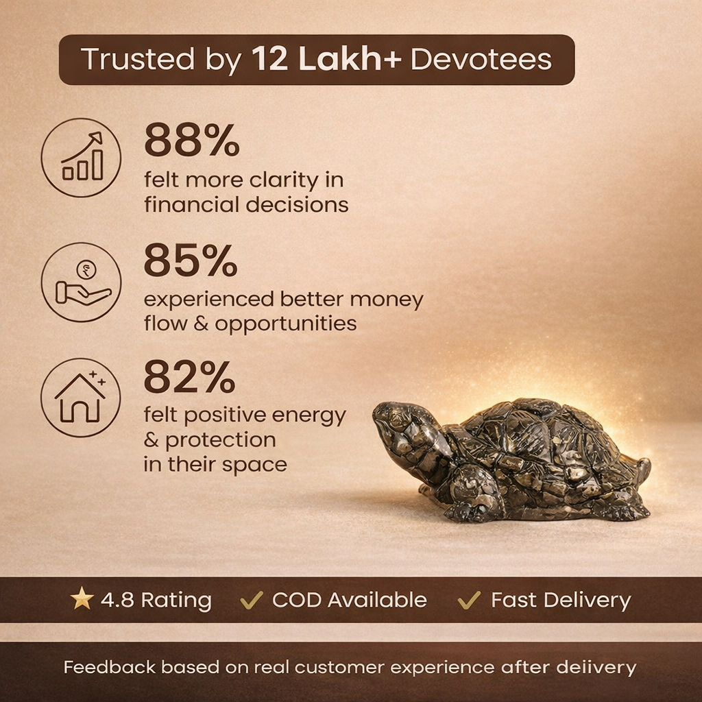 Pyrite Tortoise for Good Luck & Wealth (Kachhua)