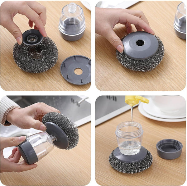 2-in-1 Smart Soap Dispensing Cleaning Brush | BUY 1 GET 1 FREE